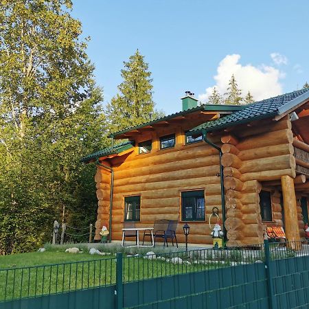 Ferienwohnungen Blockhaus - Zwergenhaeusl Gruenau Im Almtal Exterior photo